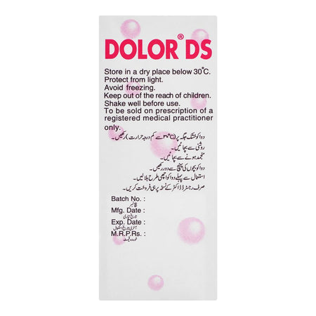 Adamjee Pharmaceuticals Dolor DS Suspension, 60ml - Image 5