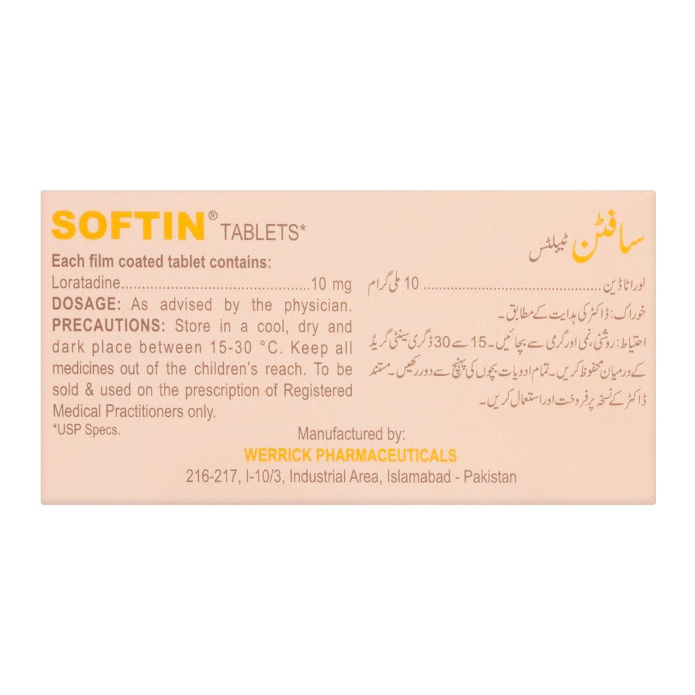 Werrick Pharmaceuticals Softin Tablet, 10-Pack - Image 2