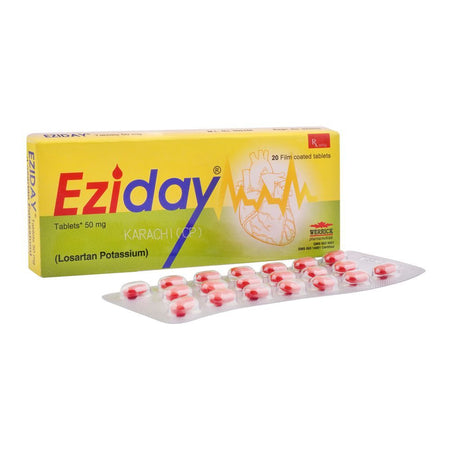 Werrick Pharmaceuticals Eziday Tablet, 50mg - Main Image