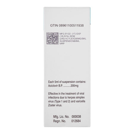 Ferozsons Laboratories Acylex Suspension, 60ml - Image 5