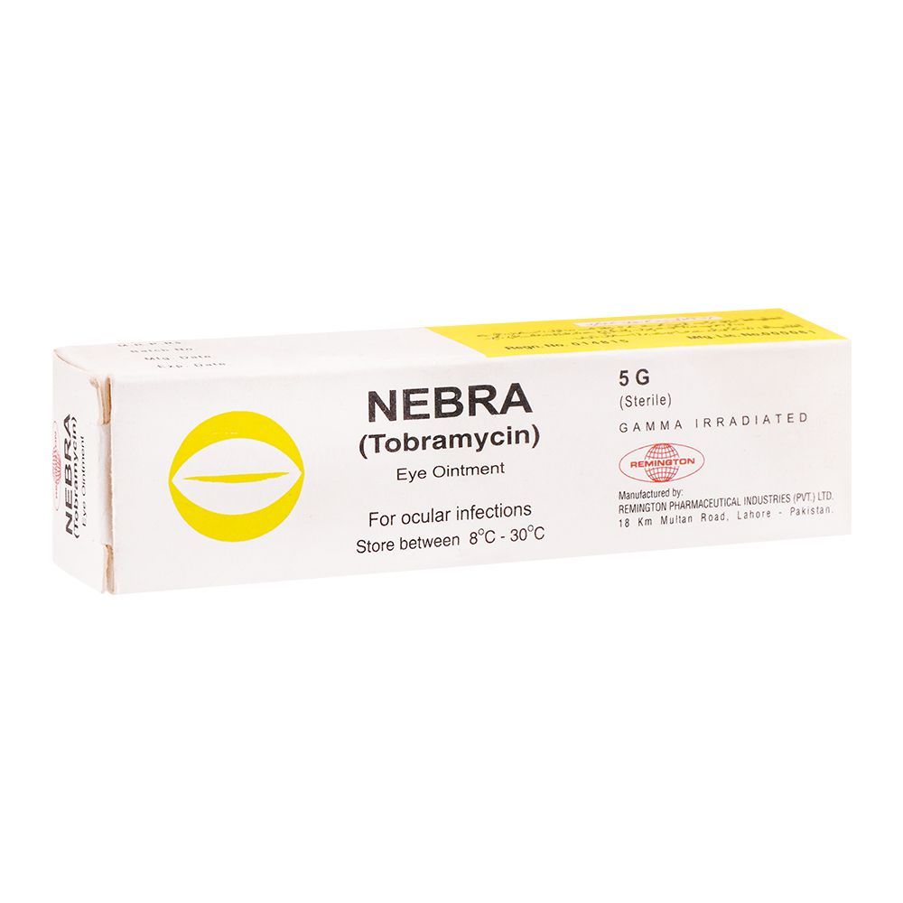 Remington Pharmaceuticals Nebra Eye Ointment, 5g - Main Image
