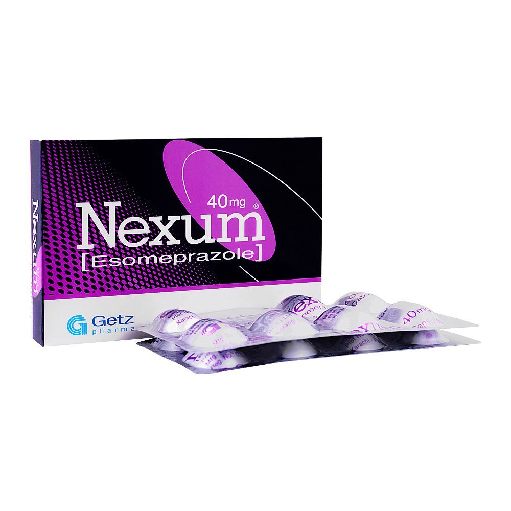 Getz Pharma Nexum Capsule, 40mg 1-Strip - Main Image