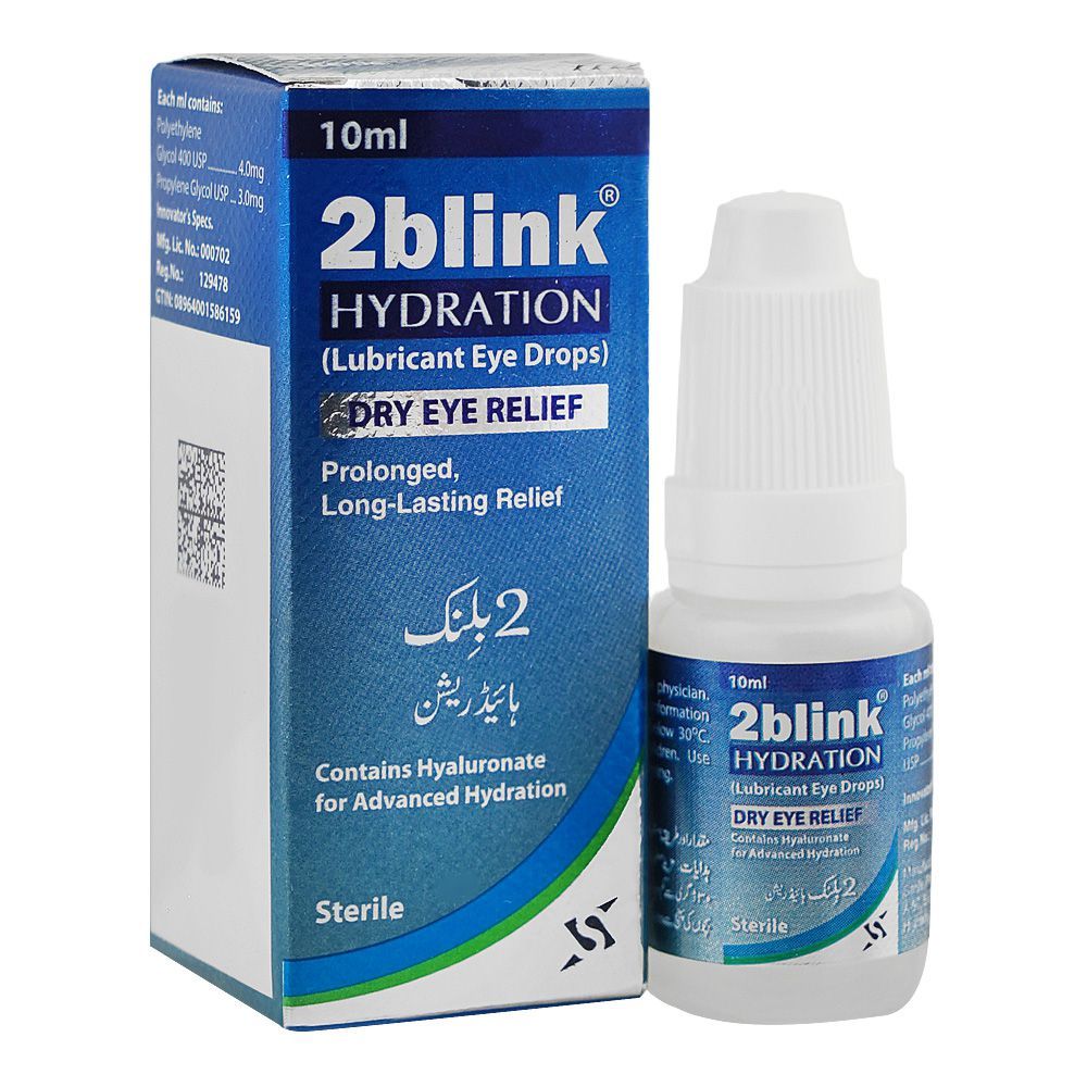 Sante Pharma 2blink Hydration Lubricant Eye Drops, 10ml - Main Image