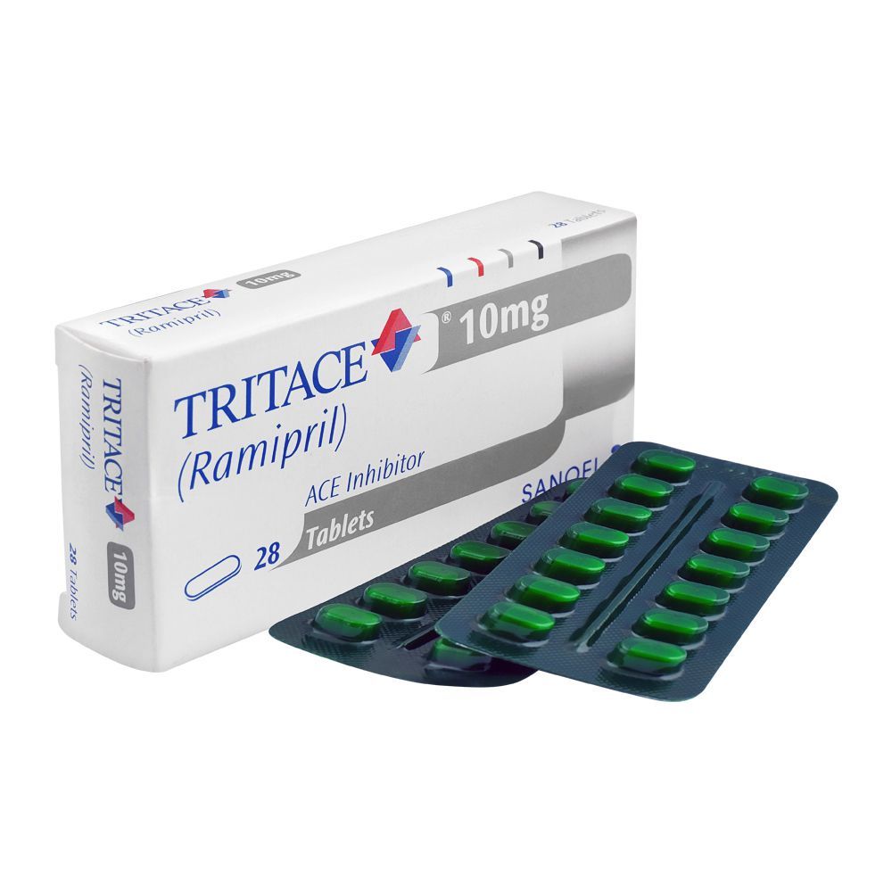 Tritace Tablet, 10mg, 28-Pack - Main Image