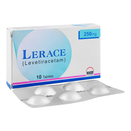 Hilton Pharma Lerace Tablet, 250mg, 10-Pack - Main Image