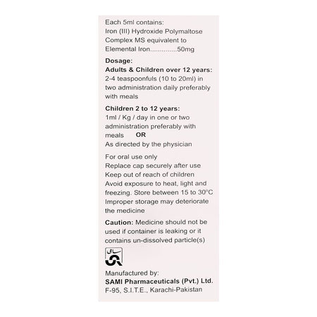 Sami Pharmaceuticals Bisleri Syrup, 60ml - Image 2