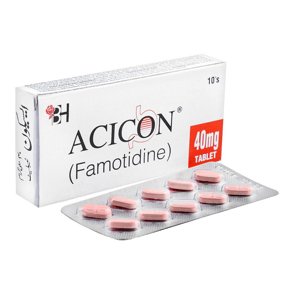 Barrett Hodgson Acicon Tablet, 40mg, 10-Pack - Main Image