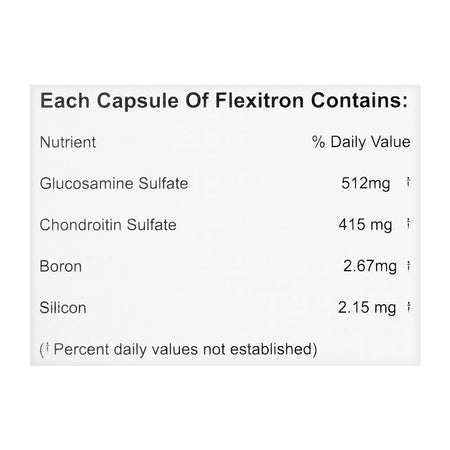 Filix Pharmaceuticals Flexitron Cartilage Protector Capsule, 20-Pack - Image 3