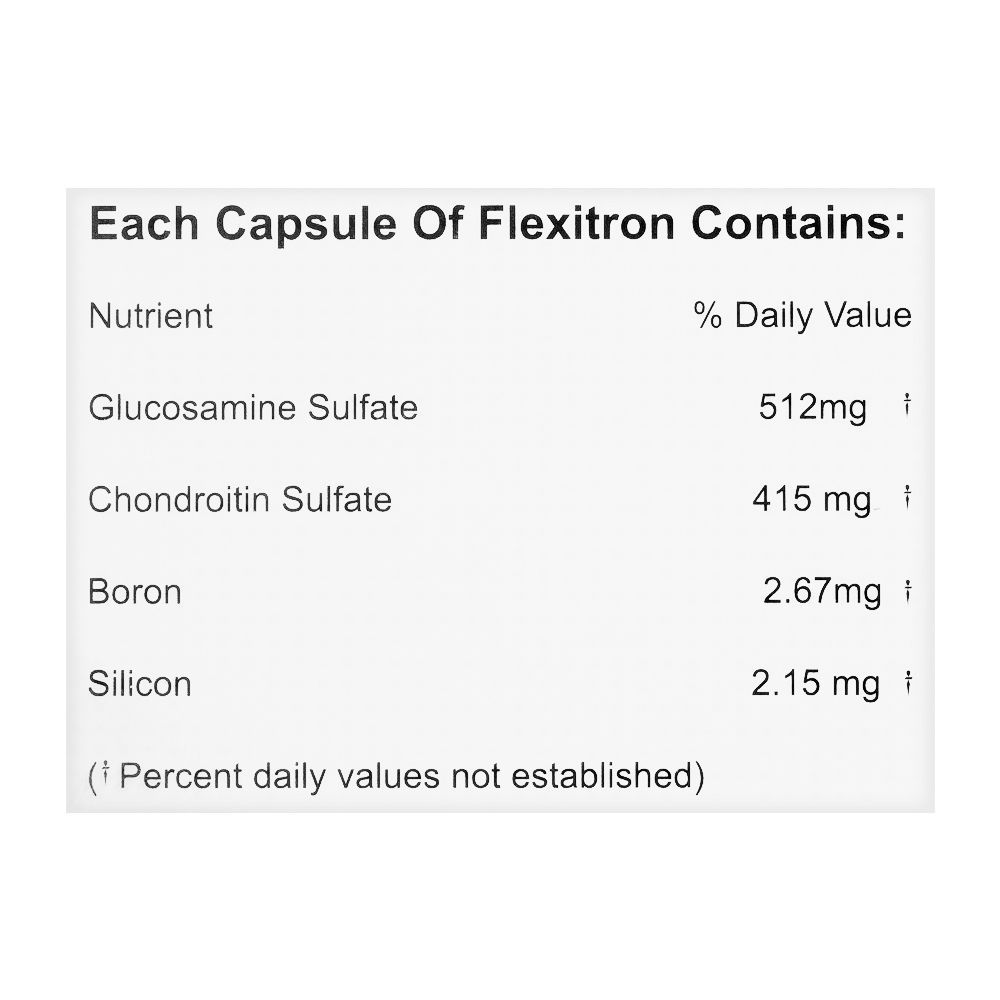 Filix Pharmaceuticals Flexitron Cartilage Protector Capsule, 20-Pack - Image 3