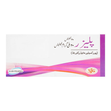 S.J. & G. Plasare Tablet, 20mg, 20-Pack - Image 2