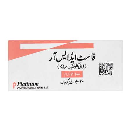 Platinum Pharmaceuticals Fastaid SR Tablet, 100mg, 30-Pack - Image 2