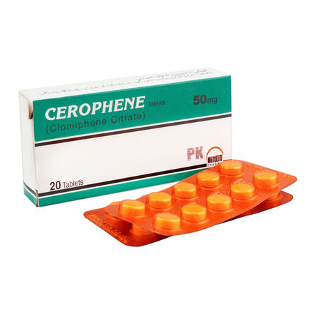 Hilton Pharma Cerophene Tablet, 50mg, 20-Pack - Main Image