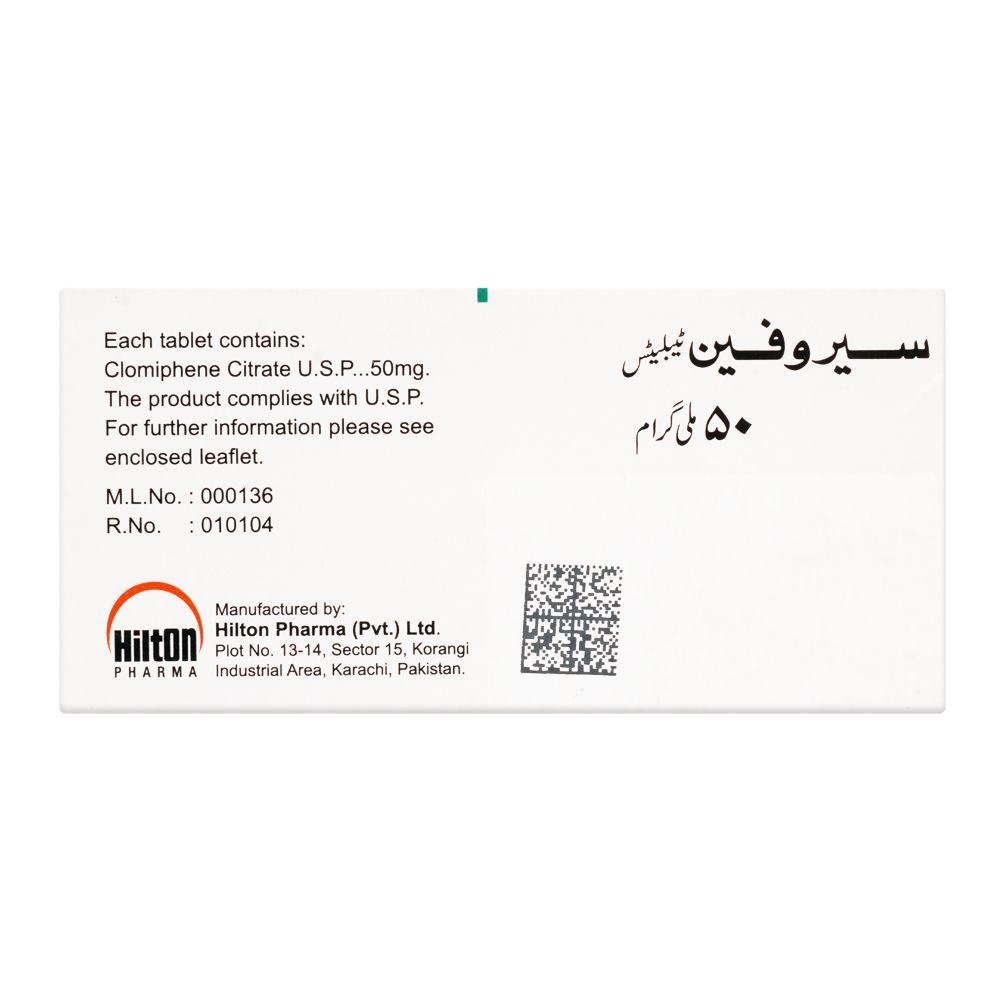 Hilton Pharma Cerophene Tablet, 50mg, 20-Pack - Image 2