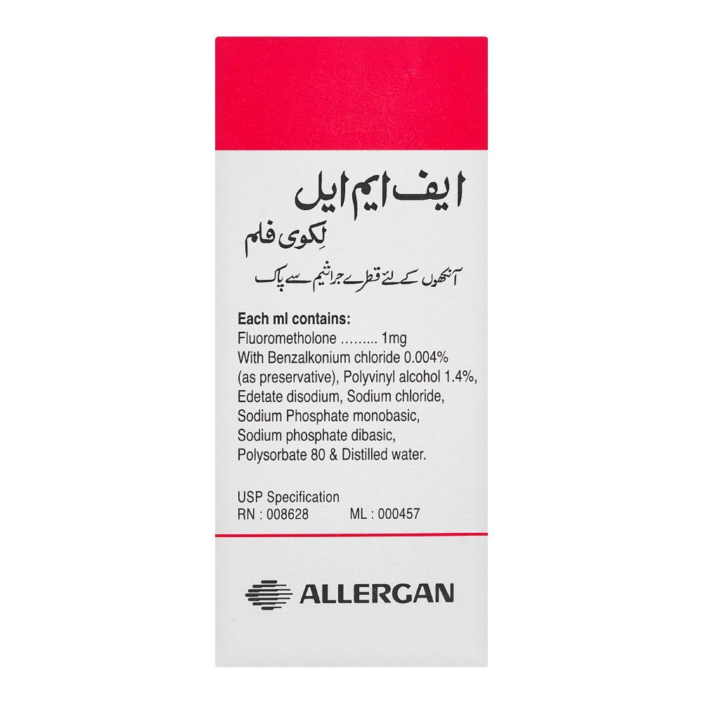 Barrett Hodgson FML Liquifilm Ophthalmic Suspension, 5ml - Image 2