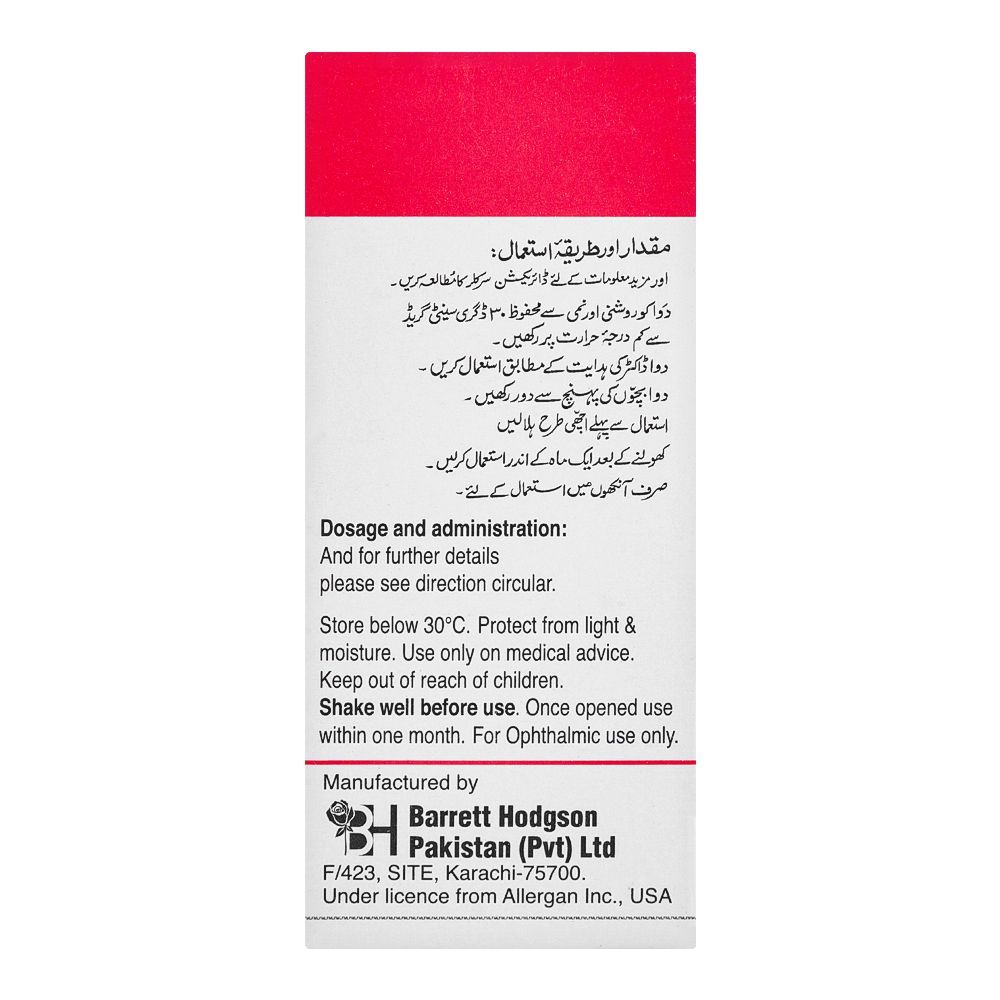 Barrett Hodgson FML Liquifilm Ophthalmic Suspension, 5ml - Image 3