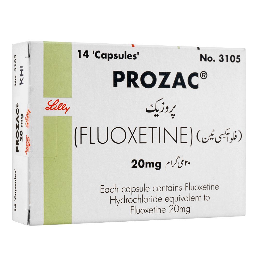Eli Lilly Prozac Capsule, 20mg, 14-Pack - Main Image