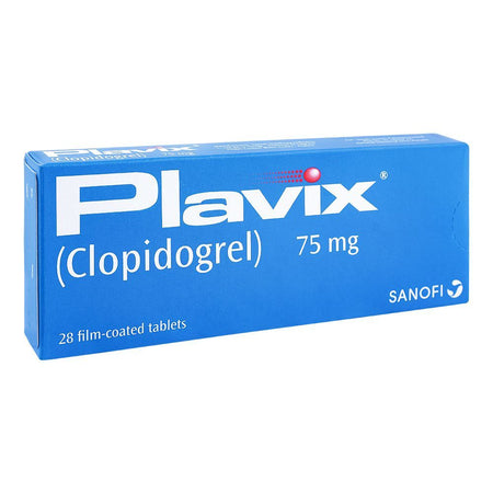 Plavix Tablet, 75mg, 28-Pack - Main Image