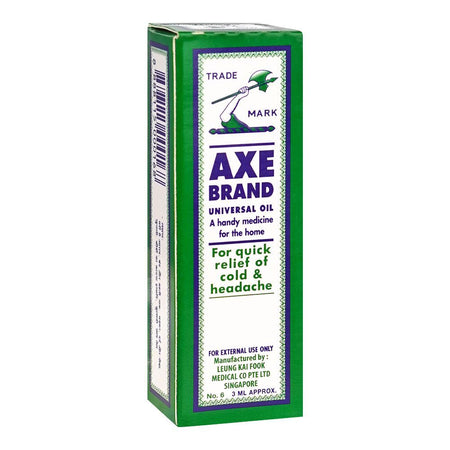Axe Brand Universal Oil, For Quick Relief of Cold & Headache, 3ml - Main Image