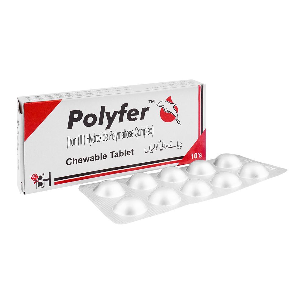 Barrett Hodgson Polyfer Chewable Tablet, 10-Pack - Main Image