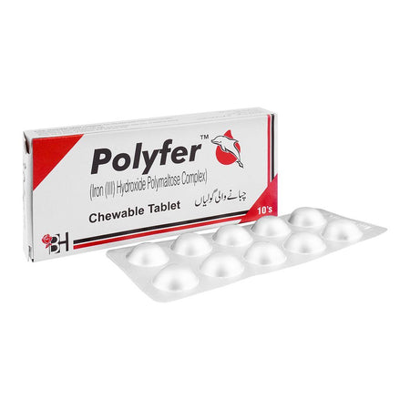 Barrett Hodgson Polyfer Chewable Tablet, 10-Pack - Main Image
