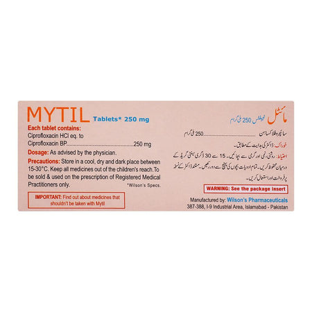 Wilson's Pharmaceuticals Mytil Tablet, 250mg, 10-Pack - Image 2