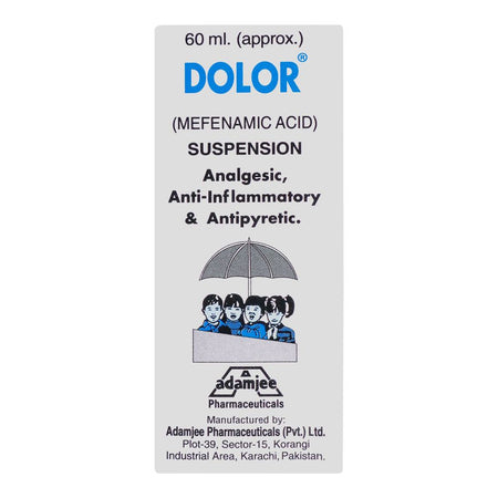Adamjee Pharmaceuticals Dolor Suspension, 60ml - Image 2
