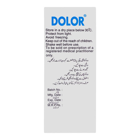 Adamjee Pharmaceuticals Dolor Suspension, 60ml - Image 5