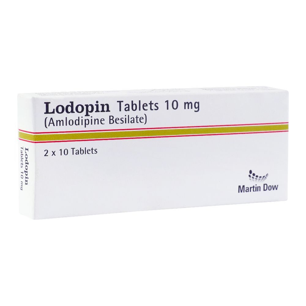 Martin Dow Lodopin Tablet, 10mg, 20-Pack - Main Image