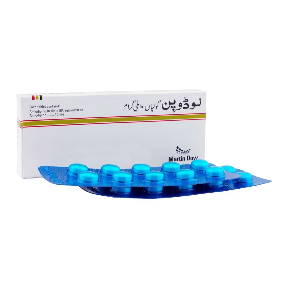 Martin Dow Lodopin Tablet, 10mg, 20-Pack - Image 2