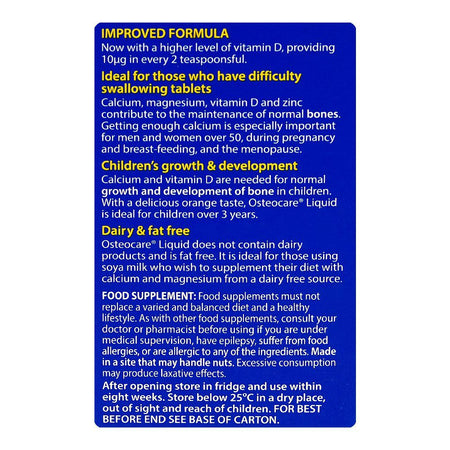 Vitabiotics Osteocare Syrup, 200ml - Image 4