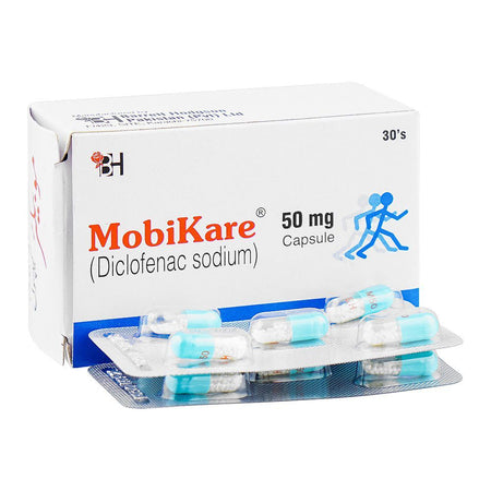 Mobikare Capsules 50g, Box (30 Capsules) - Main Image