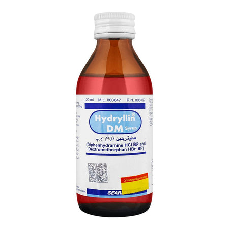 Searle Hydryllin DM Syrup, 120ml - Main Image