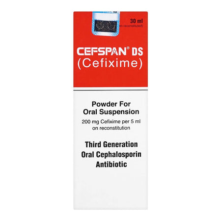 Barrett Hodgson Cefspan DS Syrup, 200mg/5ml, 30ml - Image 2