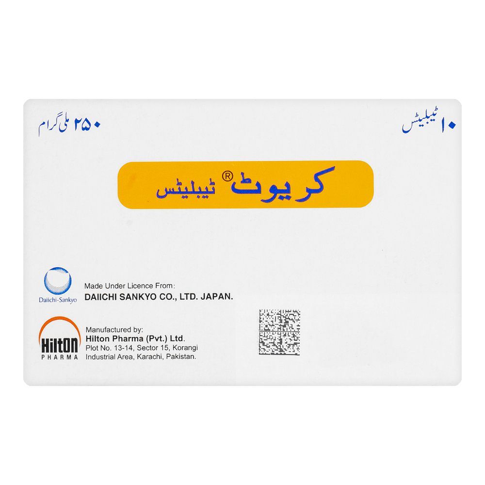 Hilton Pharma Cravit Tablet, 250mg, 10-Pack - Image 2