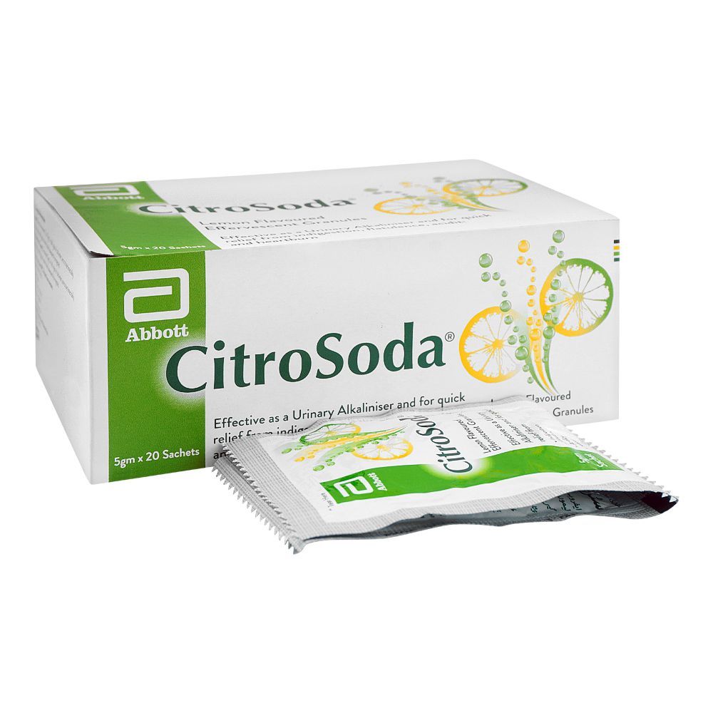 Abbott Citro Soda Sachet, Lemon Flavored - Main Image