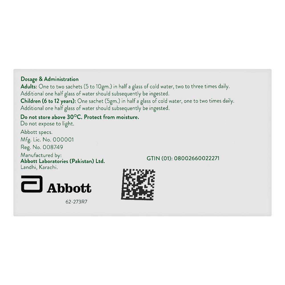 Abbott Citro Soda Sachet, Lemon Flavored - Image 2