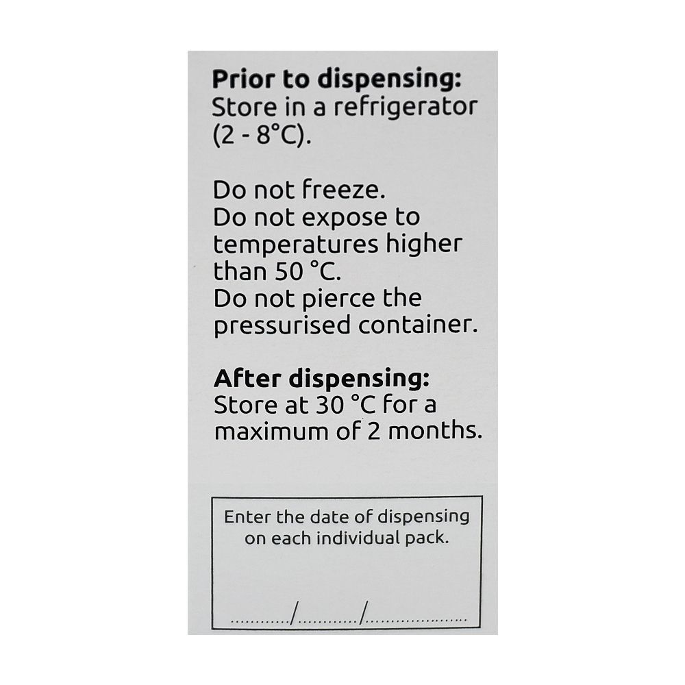 Chiesi Pharmaceuticals Trimbow Pressurized Inhalation Solution, 100/6/12.5, 120 Actuations - Image 2