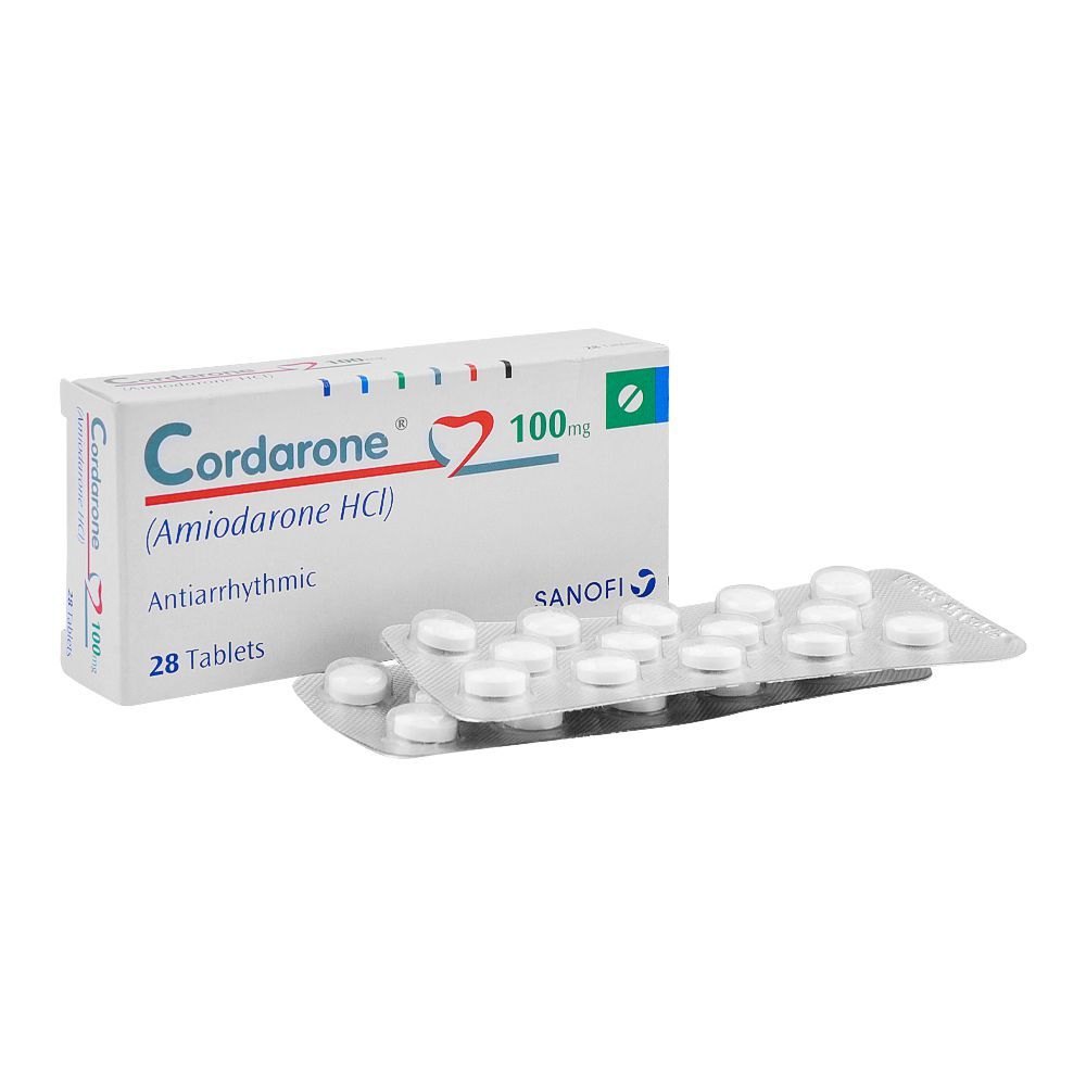 Cordarone Tablet, 100mg, 28-Pack - Main Image