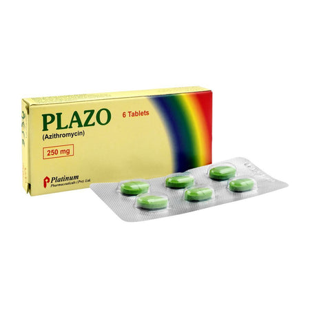 Platinum Pharmaceuticals Plazo Tablet, 250mg, 6-Pack - Main Image