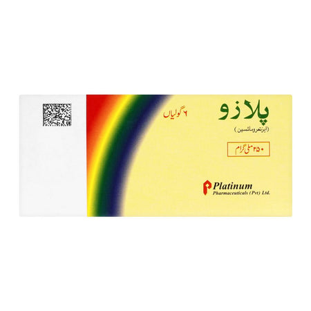 Platinum Pharmaceuticals Plazo Tablet, 250mg, 6-Pack - Image 2