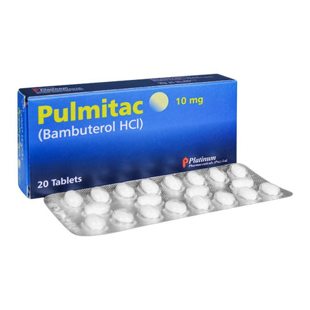 Platinum Pharmaceuticals Pulmitac Tablet, 10mg, 20-Pack - Main Image