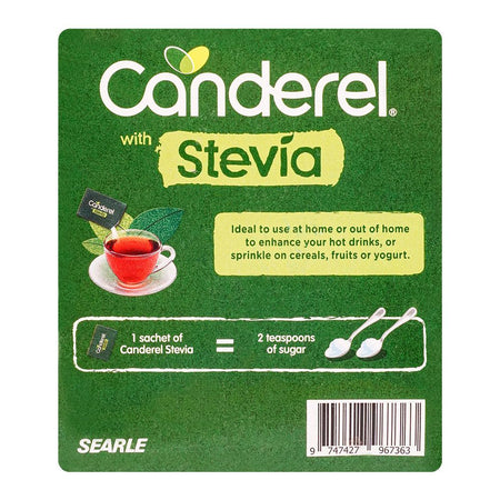 Canderel Stevia Sweetener Sachets, 50-Pack - Image 2