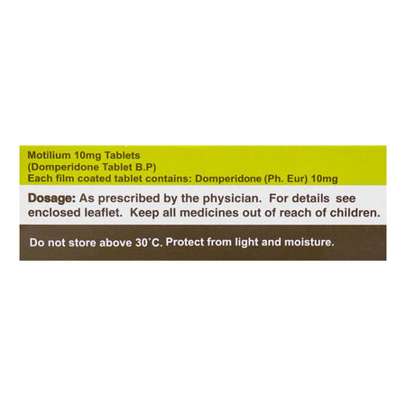 Aspin Pharma Motilium Tablet, 10mg, 1-Strip - Image 3