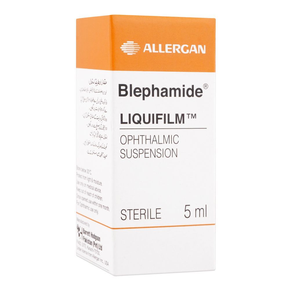 Barrett Hodgson Blephamide Liquifilm Ophthalmic Solution, 5ml - Main Image