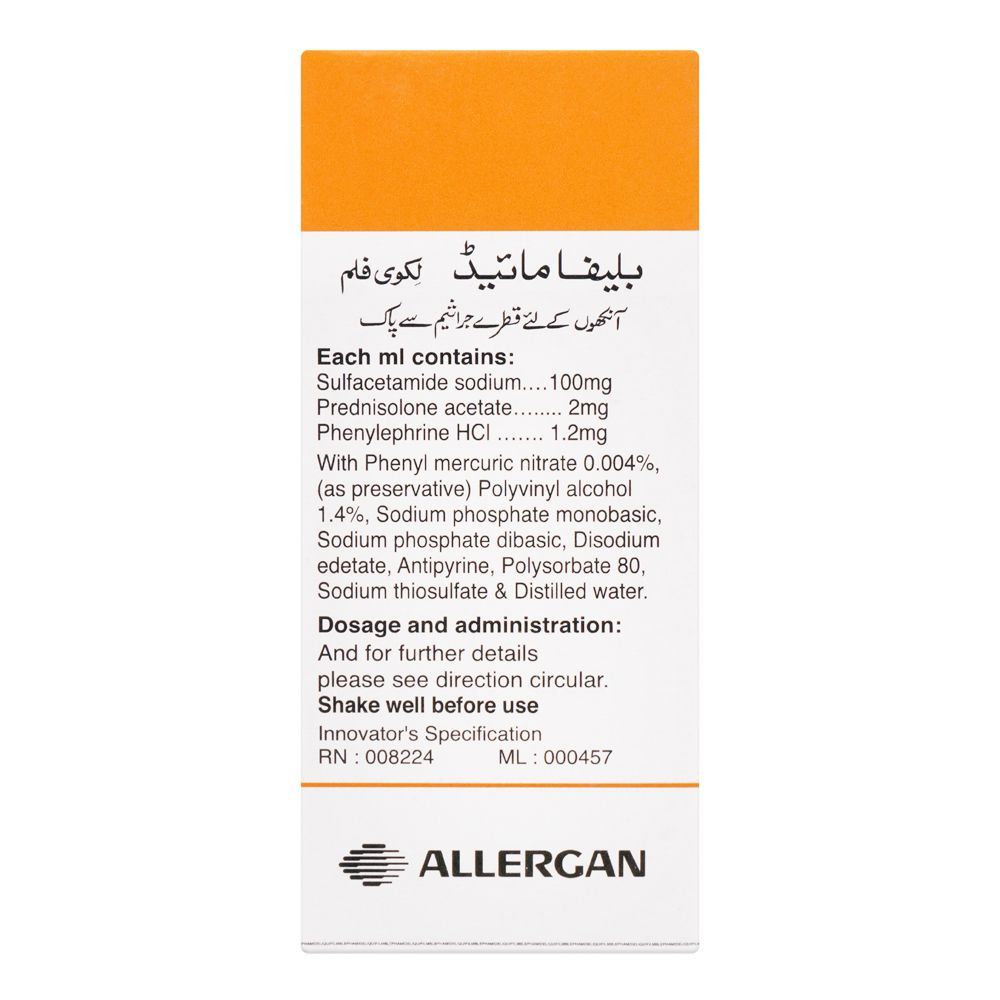 Barrett Hodgson Blephamide Liquifilm Ophthalmic Solution, 5ml - Image 2