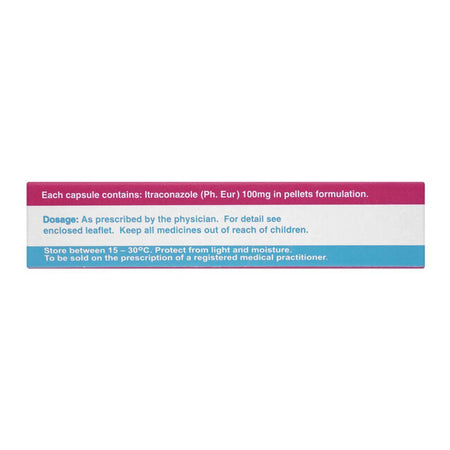 Aspin Pharma Sporanox Capsule, 100mg, 4-Pack - Image 3