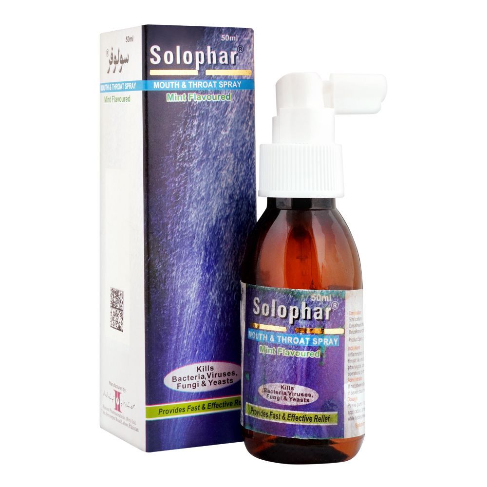 Himont Pharmaceuticals Solophar Oral Spray, 50ml - Main Image