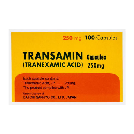 Hilton Pharma Transamin Capsule, 250mg, 1-Strip - Image 2