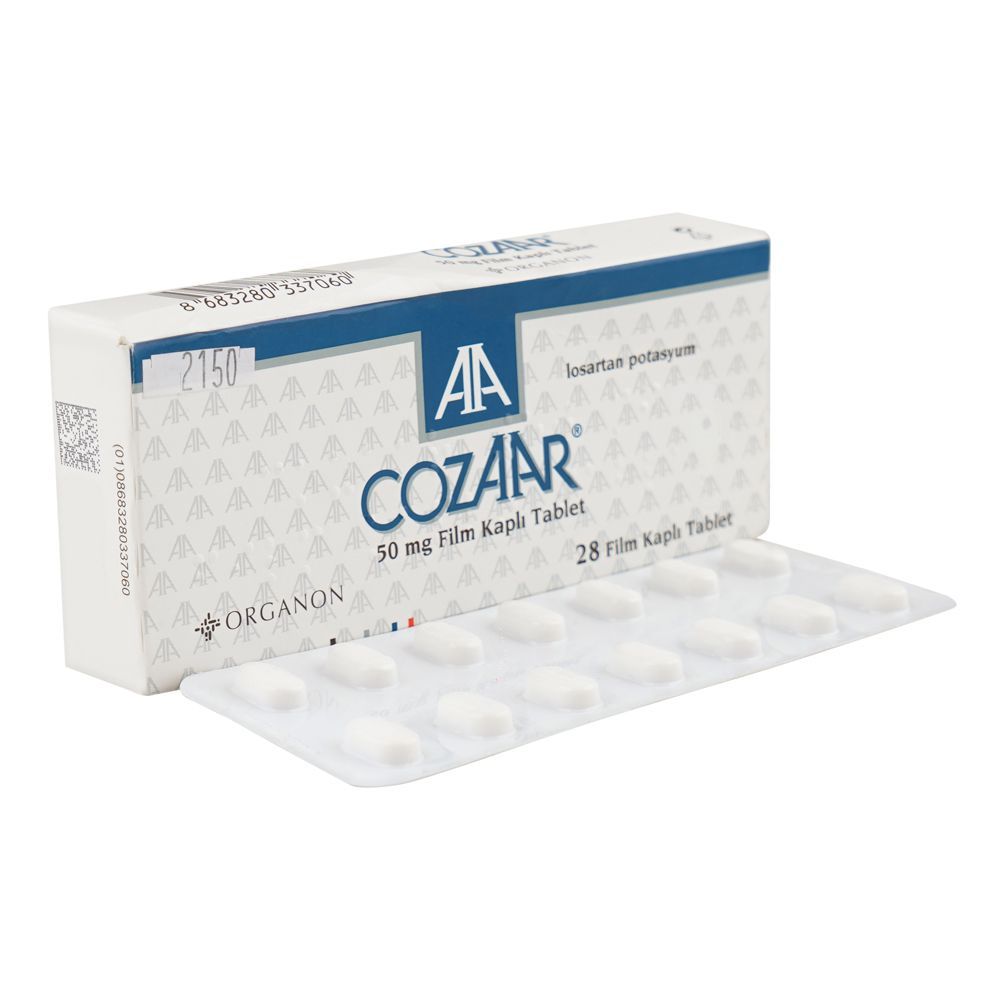 Organon Pharma Cozaar Tablet, 50mg, 28-Pack - Main Image