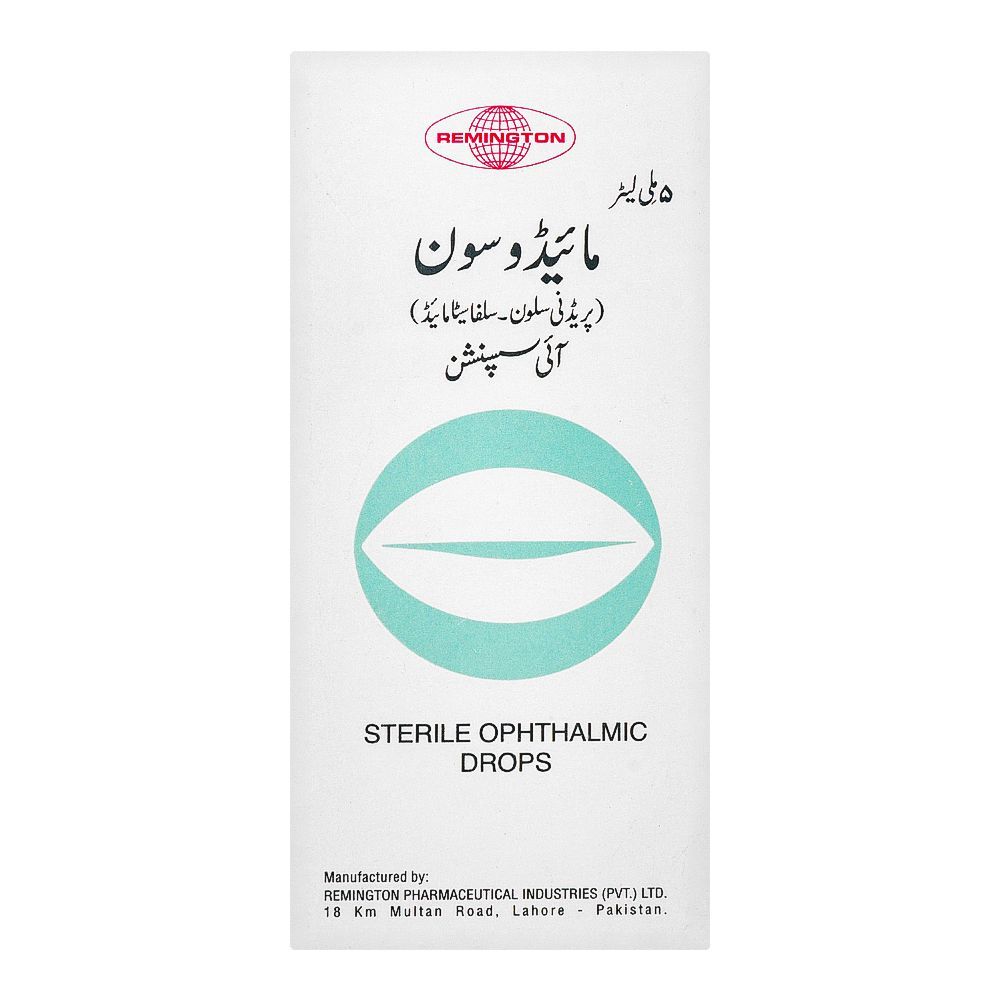 Remington Pharmaceuticals Mydosone Eye Suspension, 5ml - Image 2